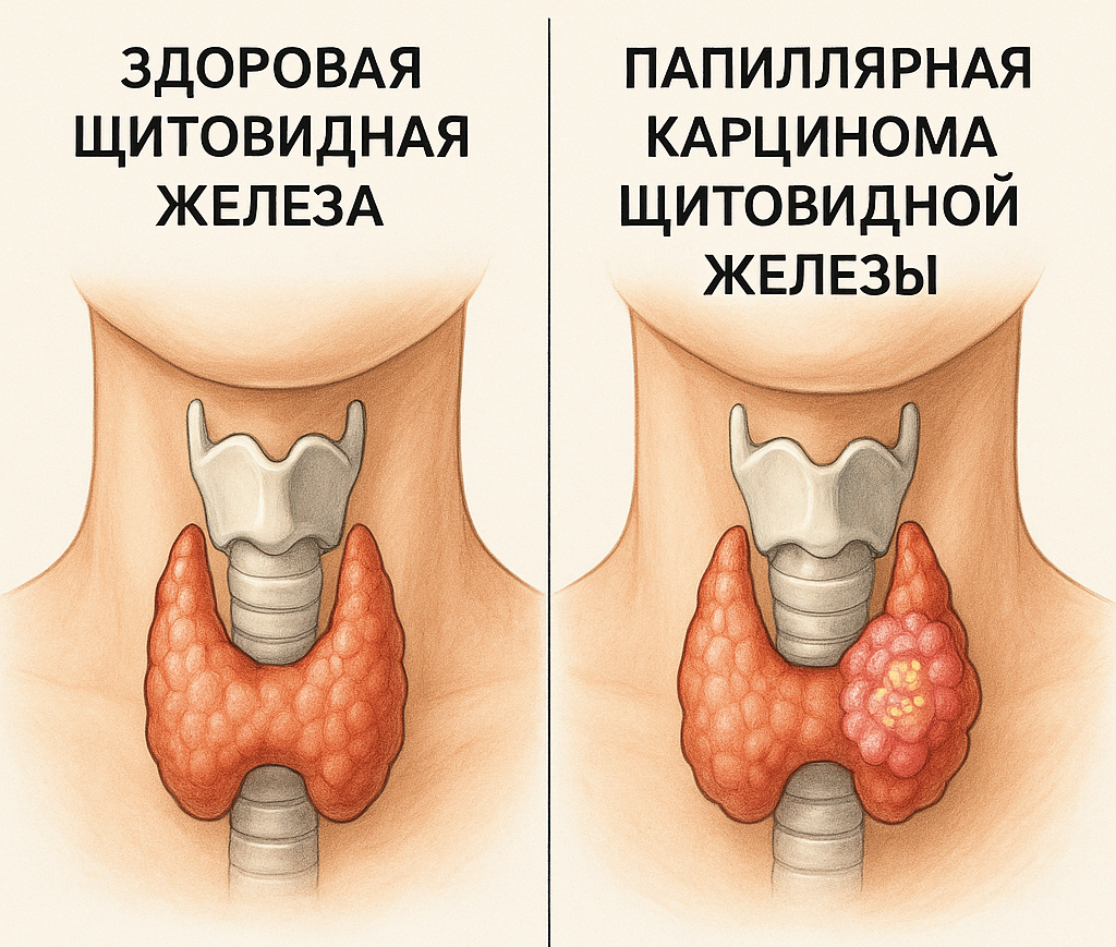 Папиллярная карцинома щитовидной железы
