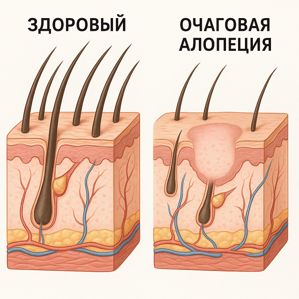 Очаговая алопеция