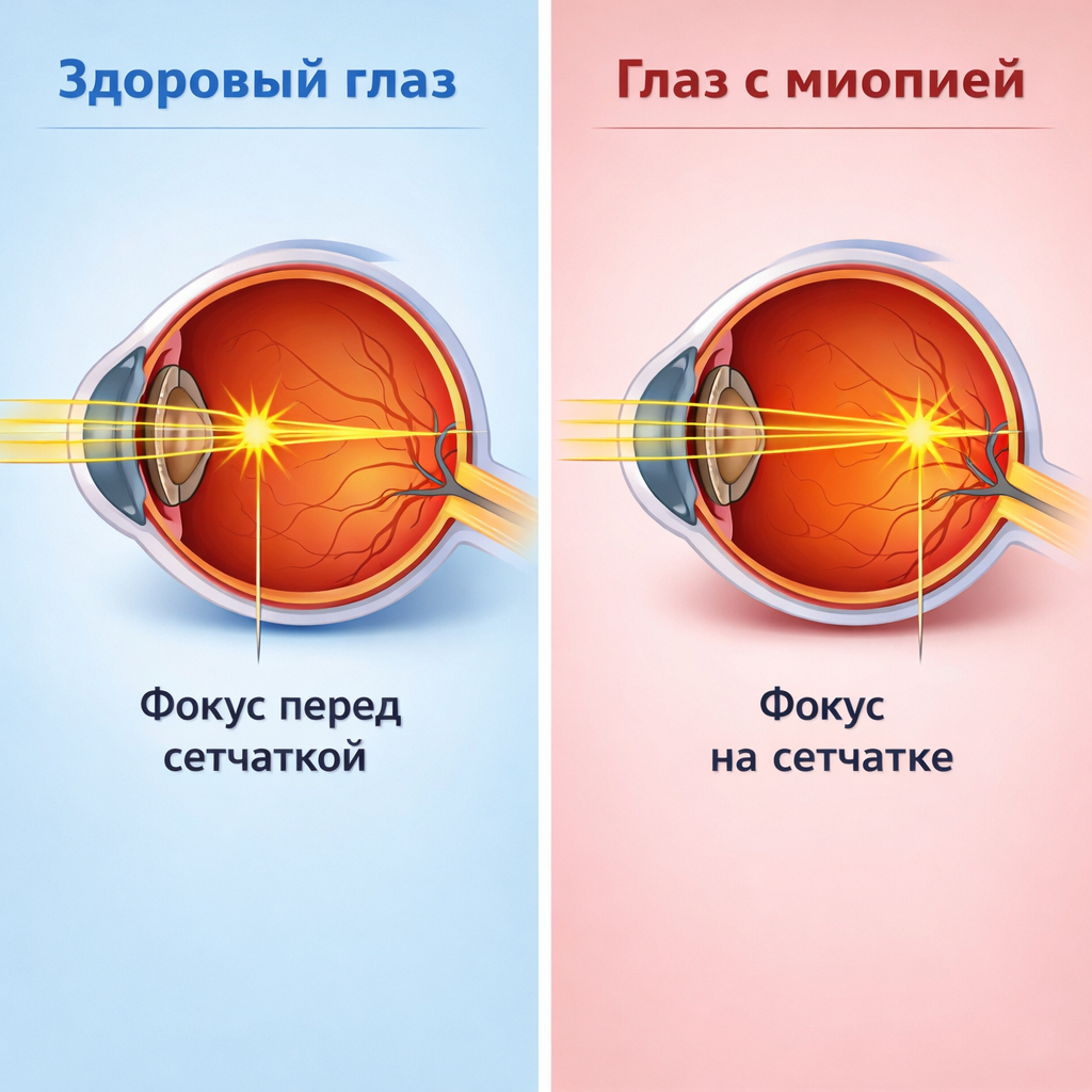 Миопия (близорукость)