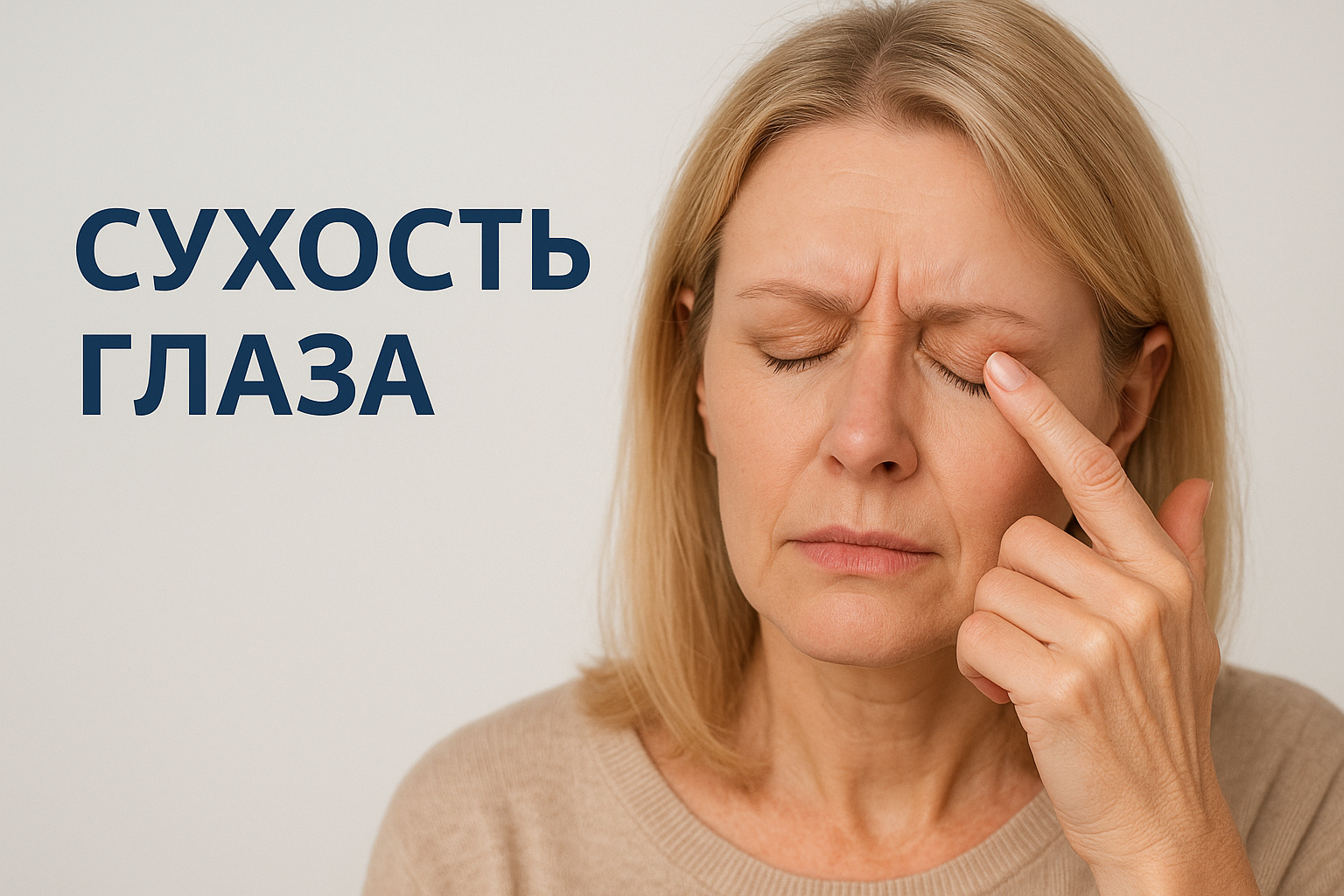 Сухость глаза