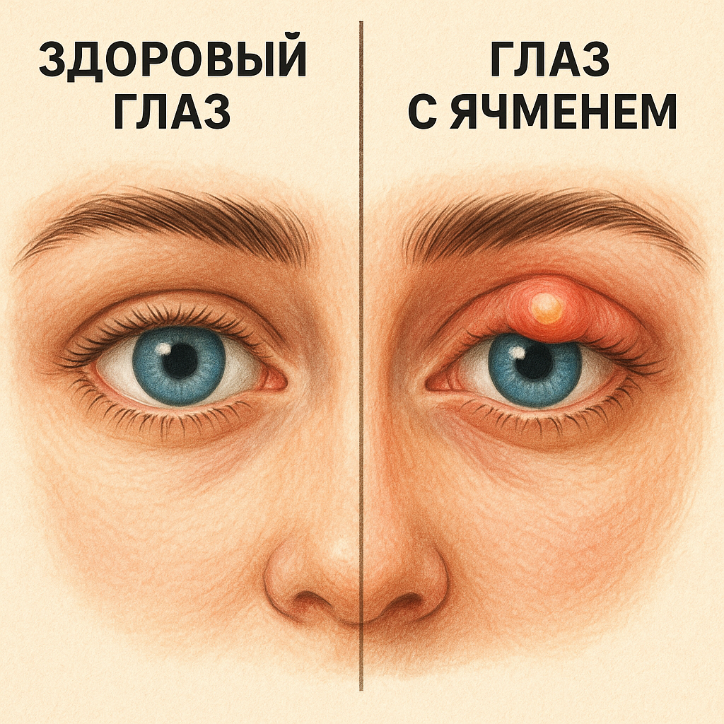 Ячмень на глазу